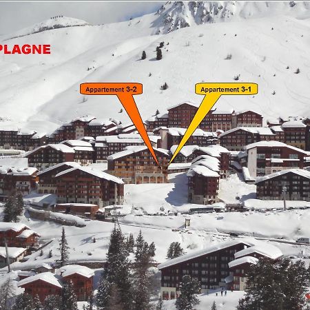 Belle Plagne 1 Appart 6 pers du Dimanche au Dimanche Ski au pieds La Plagne Extérieur photo